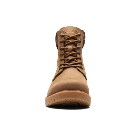 Mens Clarks Rossdale High Gore Tex Boots. Dark Sand26173499
